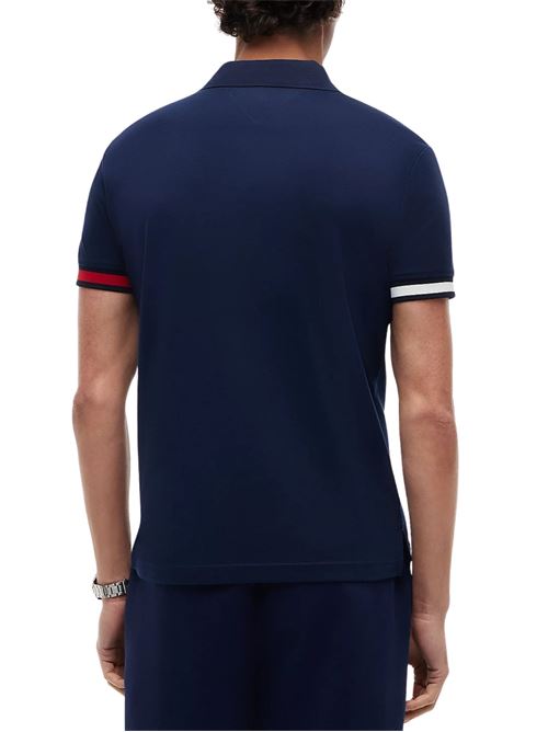 Polo slim fit in cotone fluido Tommy Hilfiger | MW0MW42743DCC